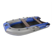 Лодка моторная килевая Пилот 340 НД НД серо-синий
