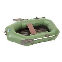 Лодка гребная Лоцман Стандарт 200 ВНД зеленый