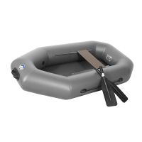 Лодка гребная Лоцман Стандарт 200 ГР серый