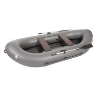 Лодка гребная Лоцман Турист 300 ВНД Сплав серый
