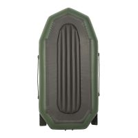 Лодка гребная под мотор Лоцман Профи 300 ВНД зелёный