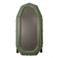 Лодка гребная под мотор Лоцман Профи 300 ВНД зелёный