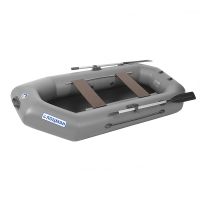 Лодка гребная под мотор Лоцман Стандарт 260 серый
