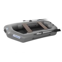 Лодка гребная под мотор Лоцман Стандарт 280 ВНД серый