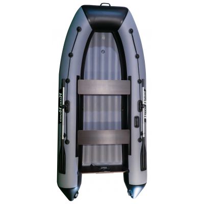 Моторная лодка RiverBoats RB-300 НДНД серо-чёрный