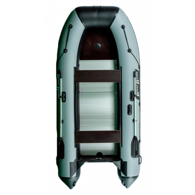 Моторная лодка RiverBoats RB-410 AL серо-чёрный