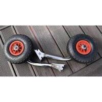 Транцевые колёса КОЛЕСЕЦ 111 К Перекидные для пайольных лодок