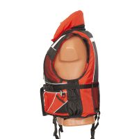 Жилет спасательный Ковчег Премиум L-XL/р.50-52/до 85 кг/красный-чёрный