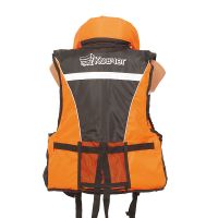 Жилет спасательный Ковчег Премиум L-XL/р.50-52/до 85 кг/оранжевый-чёрный