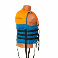 Жилет спасательный Ковчег Сплав S-M/р.44-48/до 60 кг/оранжевый/синий