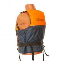 Жилет спасательный Ковчег Тритон двусторонний XL-2XL/р.52-54/до 100 кг/оранжево-синий/камуфляж