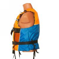 Жилет спасательный Ковчег Тритон двусторонний XS-S/р.40-44/до 45 кг/оранжево-голубой/камуфляж