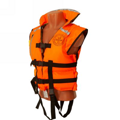 Жилет спасательный Ковчег Хобби двусторонний L-XL/р.48-52/до 85 кг/оранжевый/камуфляж