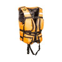 Жилет спасательный Таймень XXL(54-56) оранжевый PRO  с воротником