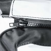 Комплект мягких накладок на сиденье Мастер Лодок с сумкой 90*25 см ч/б Оксфорд