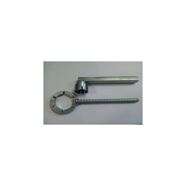 Ключ клапана воздушного метал №2 универсальный(6 отверстий) 