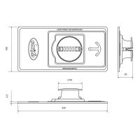 Якорный рым черный Badger