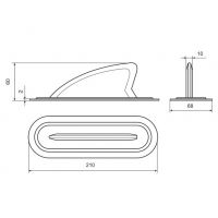 Плавники черные Badger