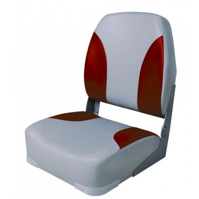 Кресло Classic Highback Seat серый / красный