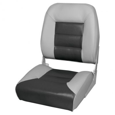 Кресло Premium High Back Boat Seat серый/угольный