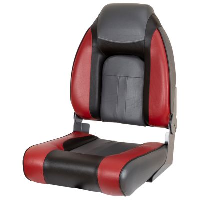 Кресло Premium Designer High Back красный / угольный / черный