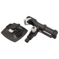 Держатель удилища с монтажной ПВХ площадкой и замком для приклейки на надувной борт