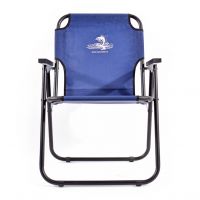 Кресло-шезлонг Кедр сталь ЦВЕТ: СИНИЙ