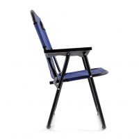 Кресло-шезлонг Кедр сталь ЦВЕТ: СИНИЙ