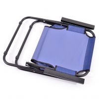 Кресло-шезлонг Кедр сталь ЦВЕТ: СИНИЙ