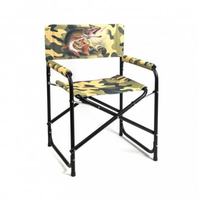 Кресло складное базовый вариант алюминий, сублимация (полноцветная печать на ткани)
