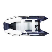 Моторная лодка GLADIATOR B330AL бело - тёмно синий