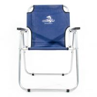 Кресло-шезлонг Кедр алюминий ЦВЕТ: СИНИЙ