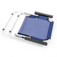 Кресло-шезлонг Кедр алюминий ЦВЕТ: СИНИЙ