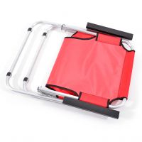 Кресло-шезлонг Кедр алюминий ЦВЕТ: КРАСНЫЙ