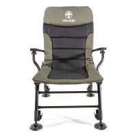 Кресло карповое Кедр с подлокотниками