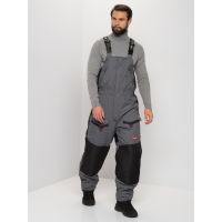 Костюм зимний Siberia цвет Серый/Черный ткань Breathable (Размер: 48-50, Рост: 170-176)