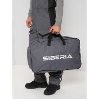 Костюм зимний Siberia цвет Серый/Черный ткань Breathable (Размер: 52-54, Рост: 182-188)