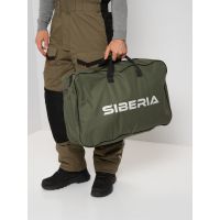 Костюм зимний Siberia цвет Хаки/Черный  ткань Breathable (Размер: 52-54, Рост: 182-188)