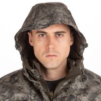 Костюм зимний Амур цвет Графика Листва (антрацит) ткань Taslan Dobby (Размер: 48-50, Рост: 176)