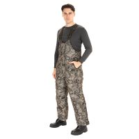 Костюм зимний Амур цвет Графика Листва (антрацит) ткань Taslan Dobby (Размер: 48-50, Рост: 176)