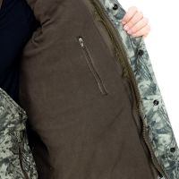 Костюм зимний Амур цвет Графика Листва (антрацит) ткань Taslan Dobby (Размер: 48-50, Рост: 176)