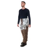 Костюм зимний Ангара цвет Белый Лес (ветки) ткань Alova (Размер: 44-46, Рост: 170)