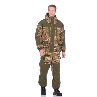 Костюм зимний Ангара цвет Мультикам/Хаки ткань Alova (Размер: 48-50, Рост: 176)