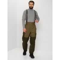 Костюм зимний Ангара цвет Хаки ткань Палатка/Грета (Размер: 48-50, Рост: 176)