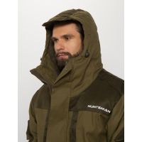 Костюм зимний Ангара цвет Хаки ткань Палатка/Грета (Размер: 48-50, Рост: 176)