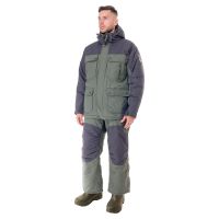 Костюм зимний Канада цвет Хаки/Графит ткань Оксланд (Размер: 48-50, Рост: 176)