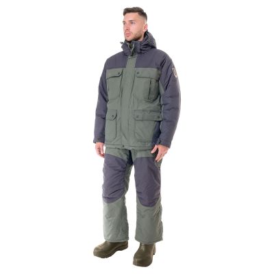 Костюм зимний Канада цвет Хаки/Графит ткань Оксланд (Размер: 48-50, Рост: 176)