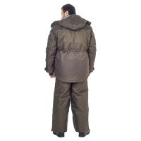 Костюм зимний Полюс LUX цвет Хаки ткань Cell (Размер: 48-50, Рост: 170-176)