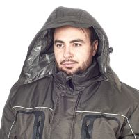 Костюм зимний Полюс LUX цвет Хаки ткань Cell (Размер: 48-50, Рост: 170-176)