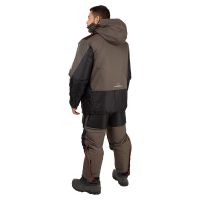 Костюм зимний Поплавок Siberia Floating цвет Хаки/Черный ткань Breathable (Размер: 48-50, Рост: 170-176)
